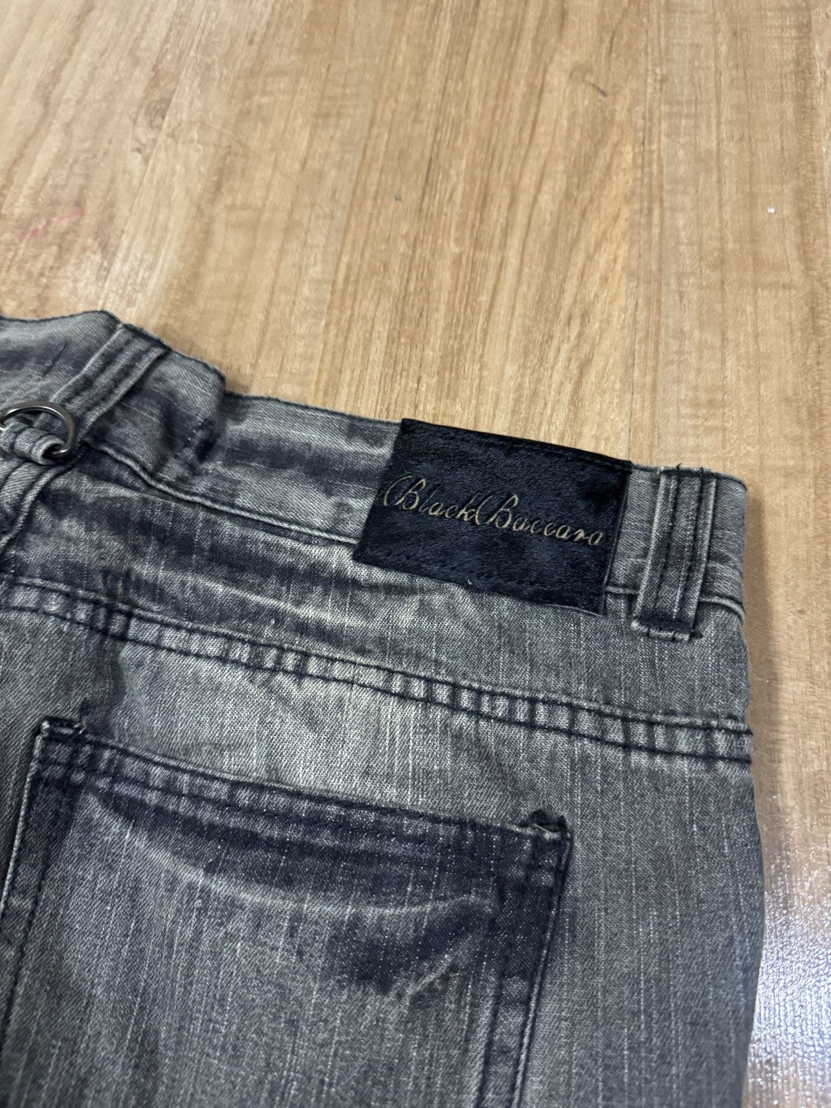 Seditionaries BLACK BACCARA BONDAGE JEANS Size US 31 - 5 Thumbnail