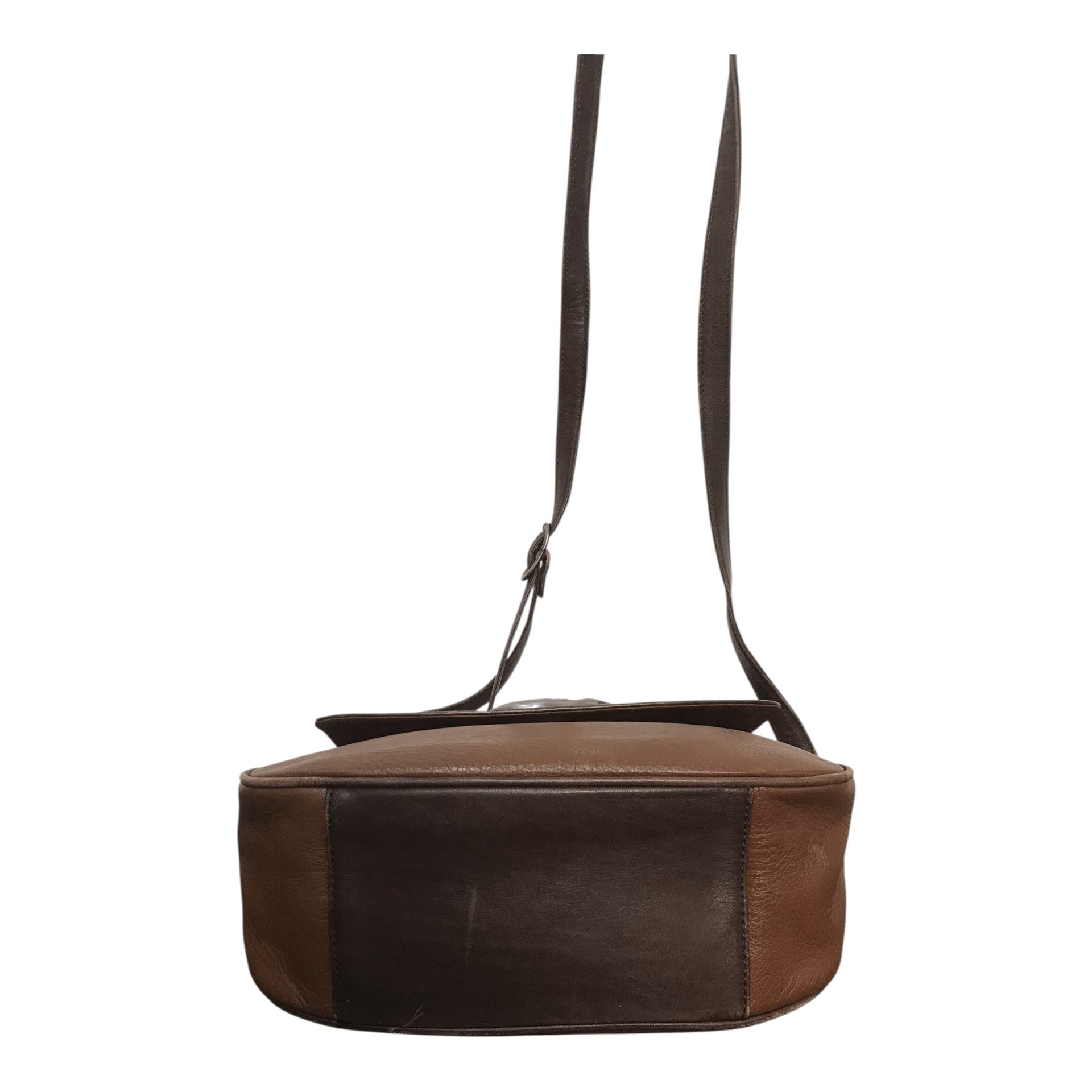 Kansai Yamamoto Kansai Leather Brown Sling Bag Size ONE SIZE - 5 Thumbnail