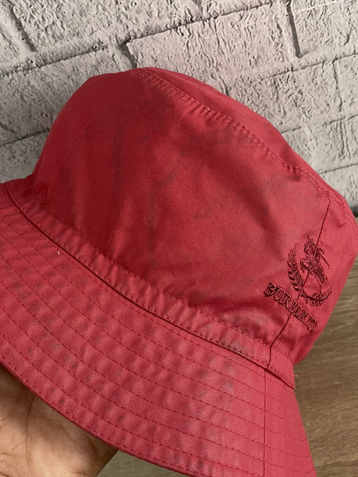 Burberry Vintage 90’s Burberry Waxed Bucket Hat Size ONE SIZE - 5 Thumbnail