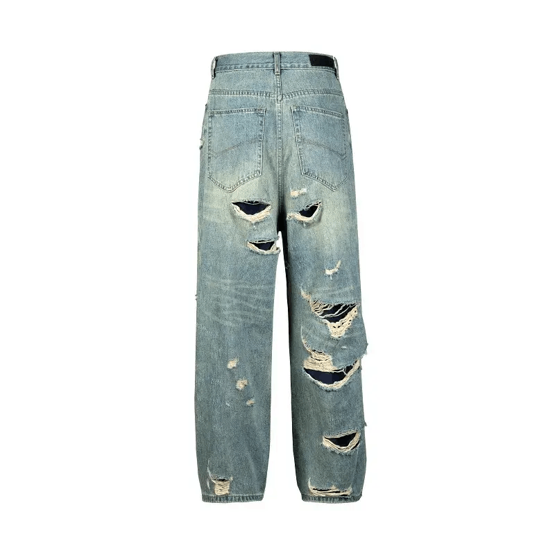 Japanese Brand × Jean × Vintage Vintage Ripped Jeans Size US 32 / EU 48 - 4 Thumbnail