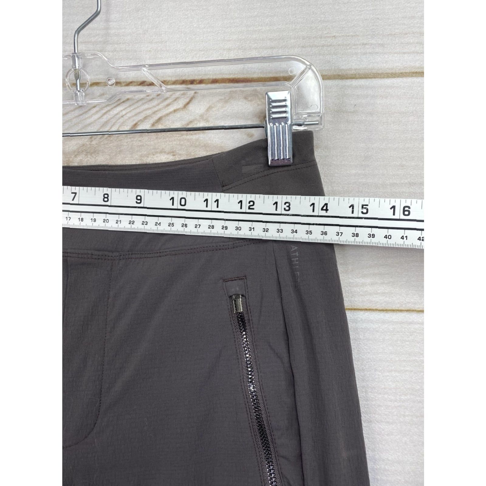 Athleta Athleta Pants Womens 2 Gray Cargo Zip Pockets Hiking Outdoor Pull On Size 26" / US 2 / IT 38 - 6 Thumbnail
