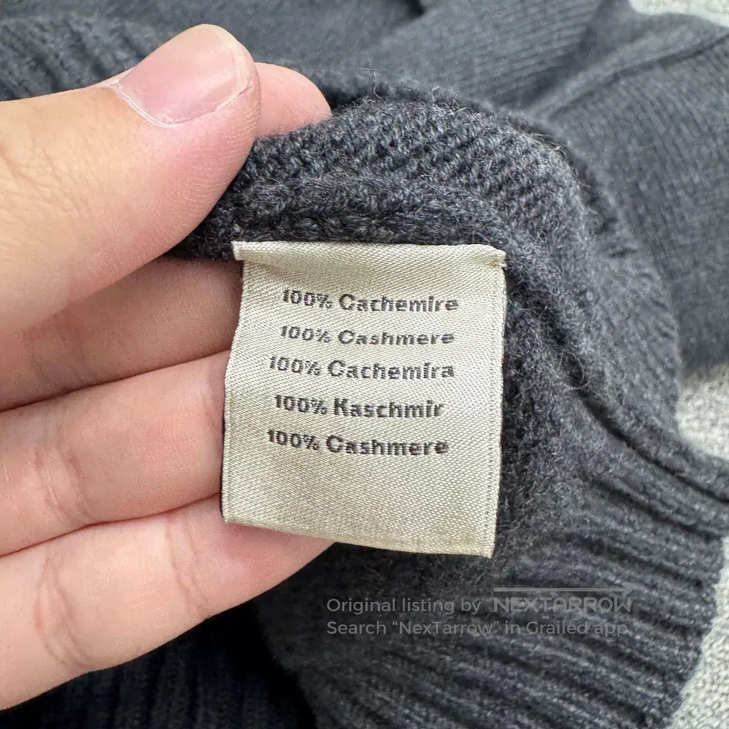 Hermes Hermes Detachable Collar Cashmere Sweater. Size US L / EU 52-54 / 3 - 3 Thumbnail