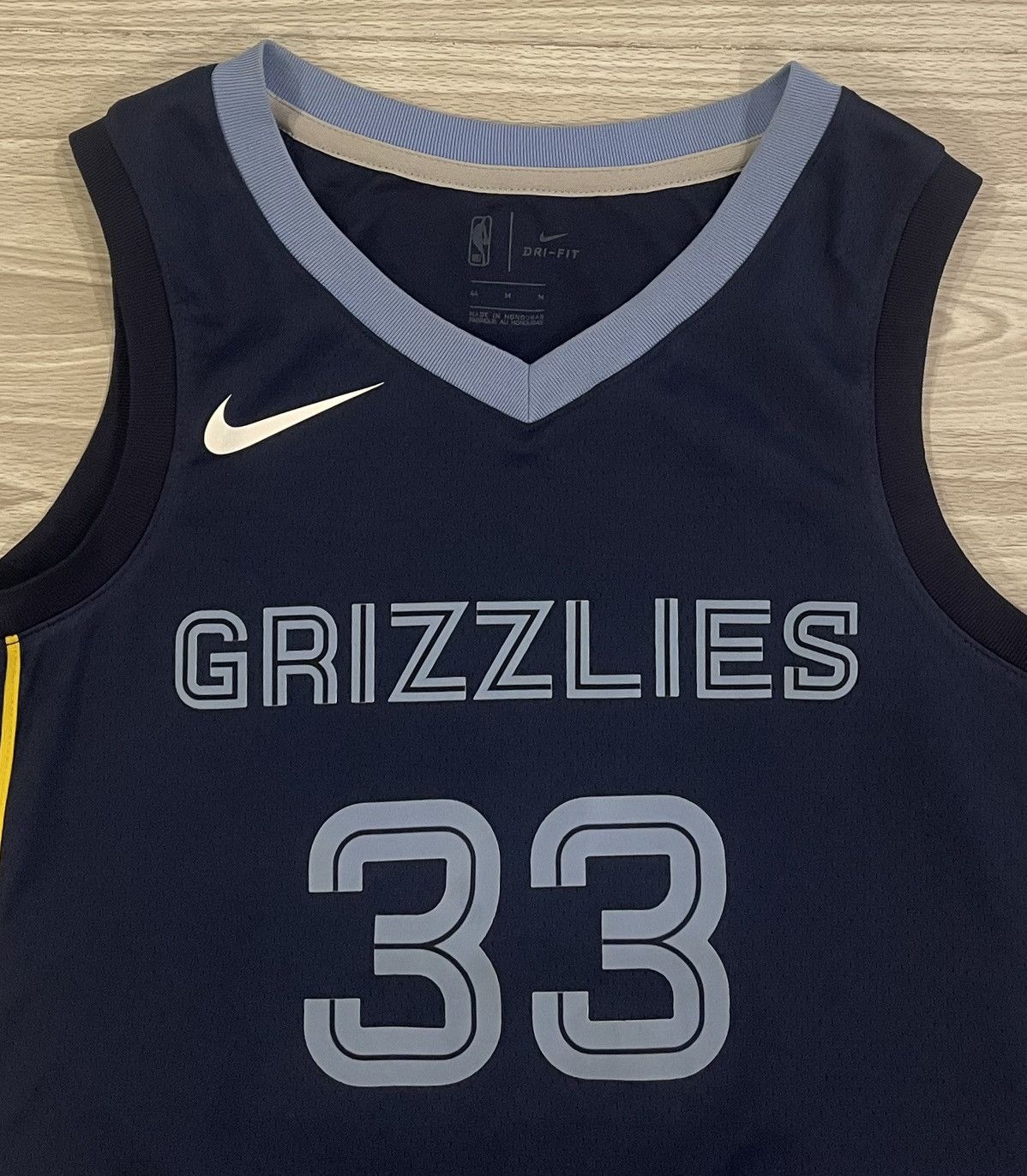 Jordan Brand Nike Memphis Grizzlies Marc Gasol #33 Jersey Men’s Medium Size US M / EU 48-50 / 2 - 3 Thumbnail