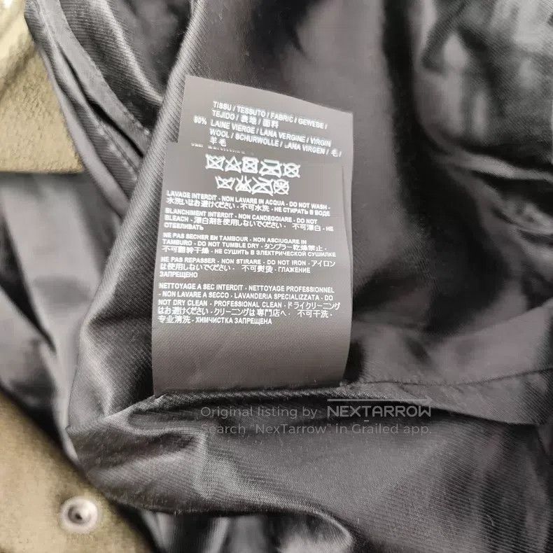 Saint Laurent Paris Saint Laurent Paris Military Green and Moss Green Wool and Size XS / US 0-2 / IT 36-38 - 7 Thumbnail