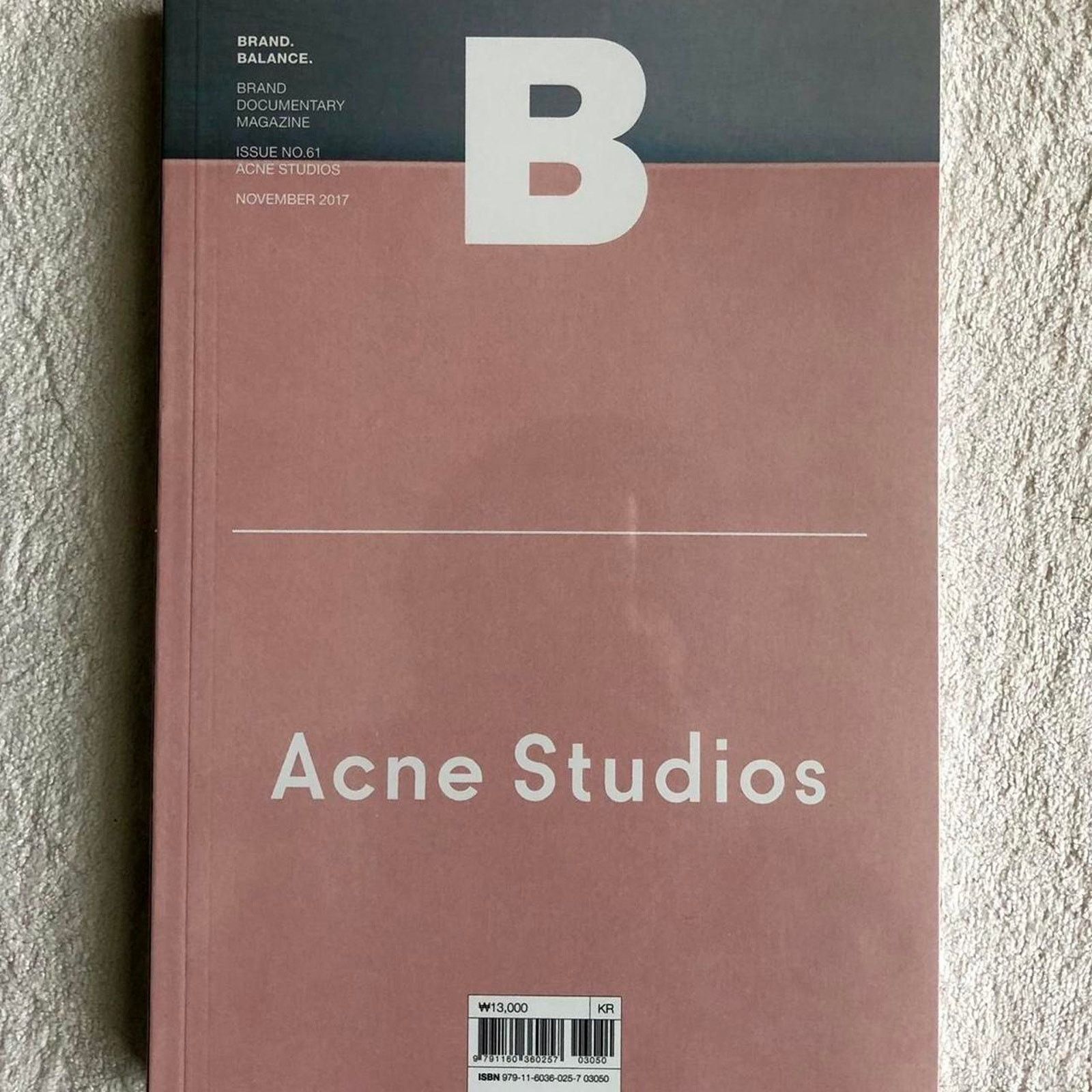 Acne Studios Acne studios brand balance magazine Size ONE SIZE - 1 Thumbnail