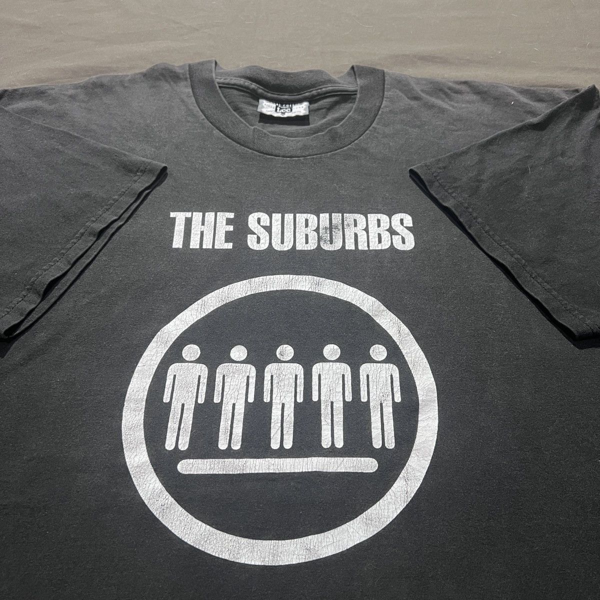 Band Tees Vintage 90s The Suburbs Punk rock Tee XL Thrashed Faded Size US XL / EU 56 / 4 - 2 Thumbnail