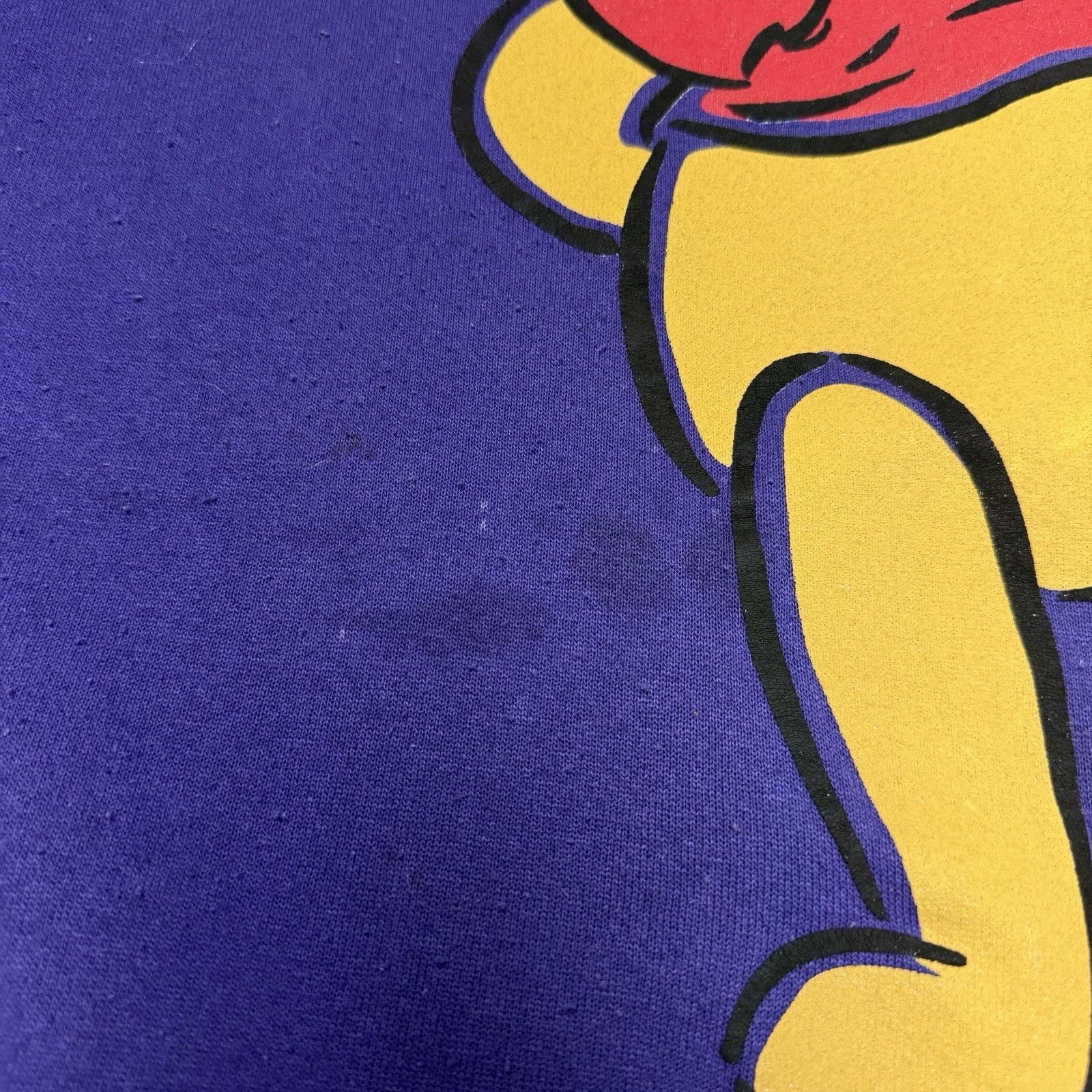 Disney Vintage Winnie The Pooh Sweatshirt Oversized L Purple Crew N Size US L / EU 52-54 / 3 - 7 Thumbnail