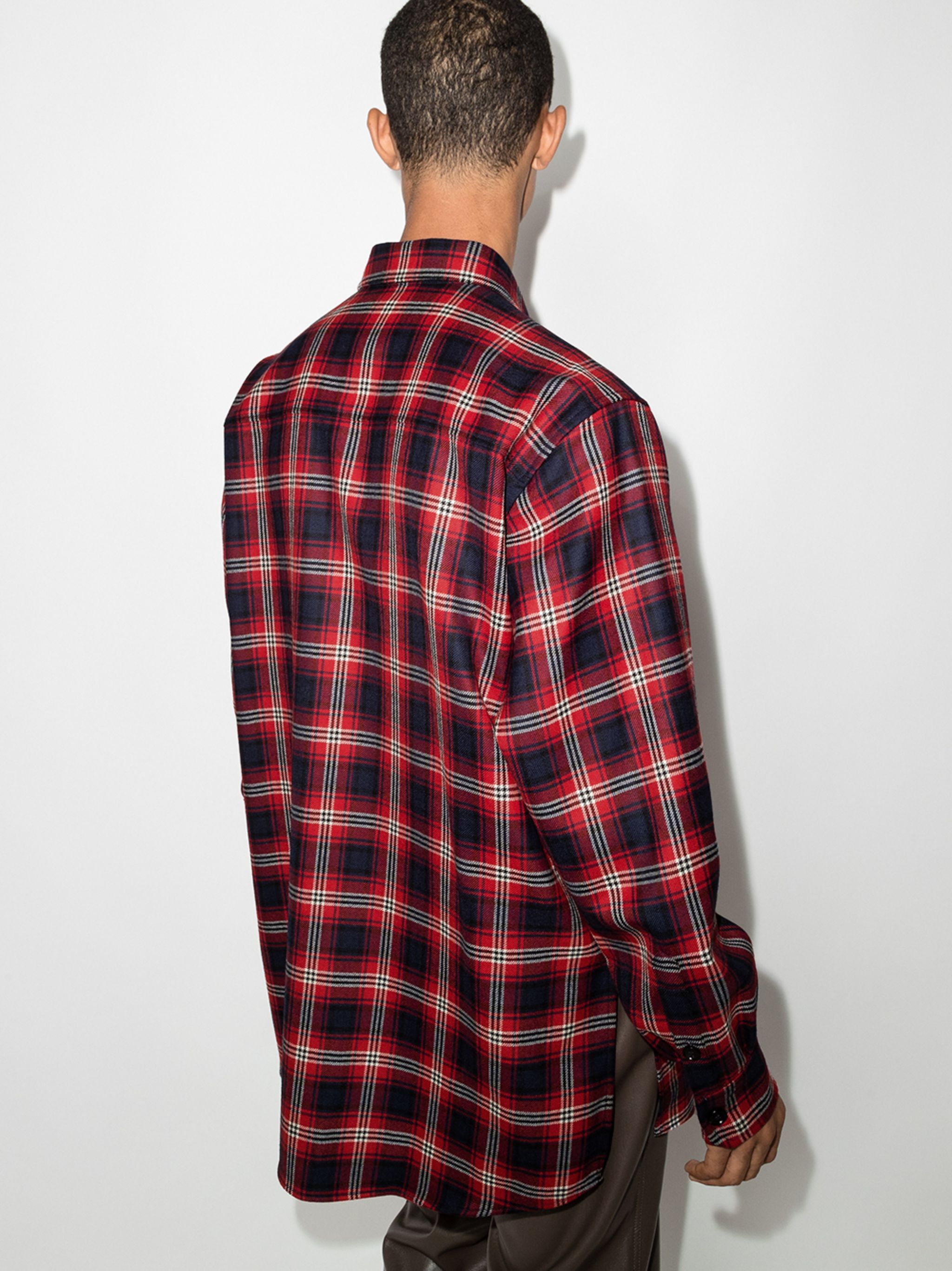 Dolce & Gabbana o1y0125 Checked Shirt in Multicolor Size US M / EU 48-50 / 2 - 3 Thumbnail