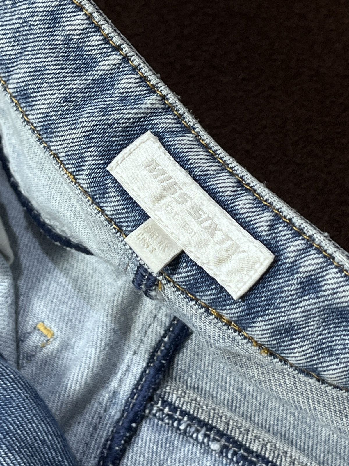 Miss Sixty Miss Sixty Skirt Ice Creem Denim Size 27" / US 4 / IT 40 - 7 Thumbnail