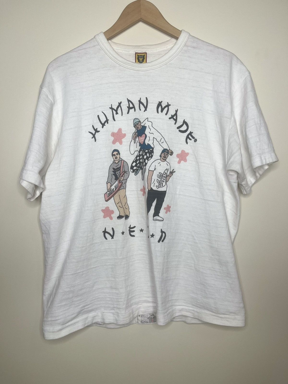 Image of Human Made Pharell Nerd in White, Men's (Size XL)