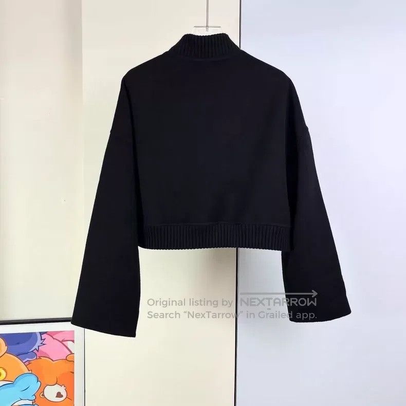 Hermes Hermes Black Cashmere Zipper Jacket Size XS / US 0-2 / IT 36-38 - 3 Thumbnail