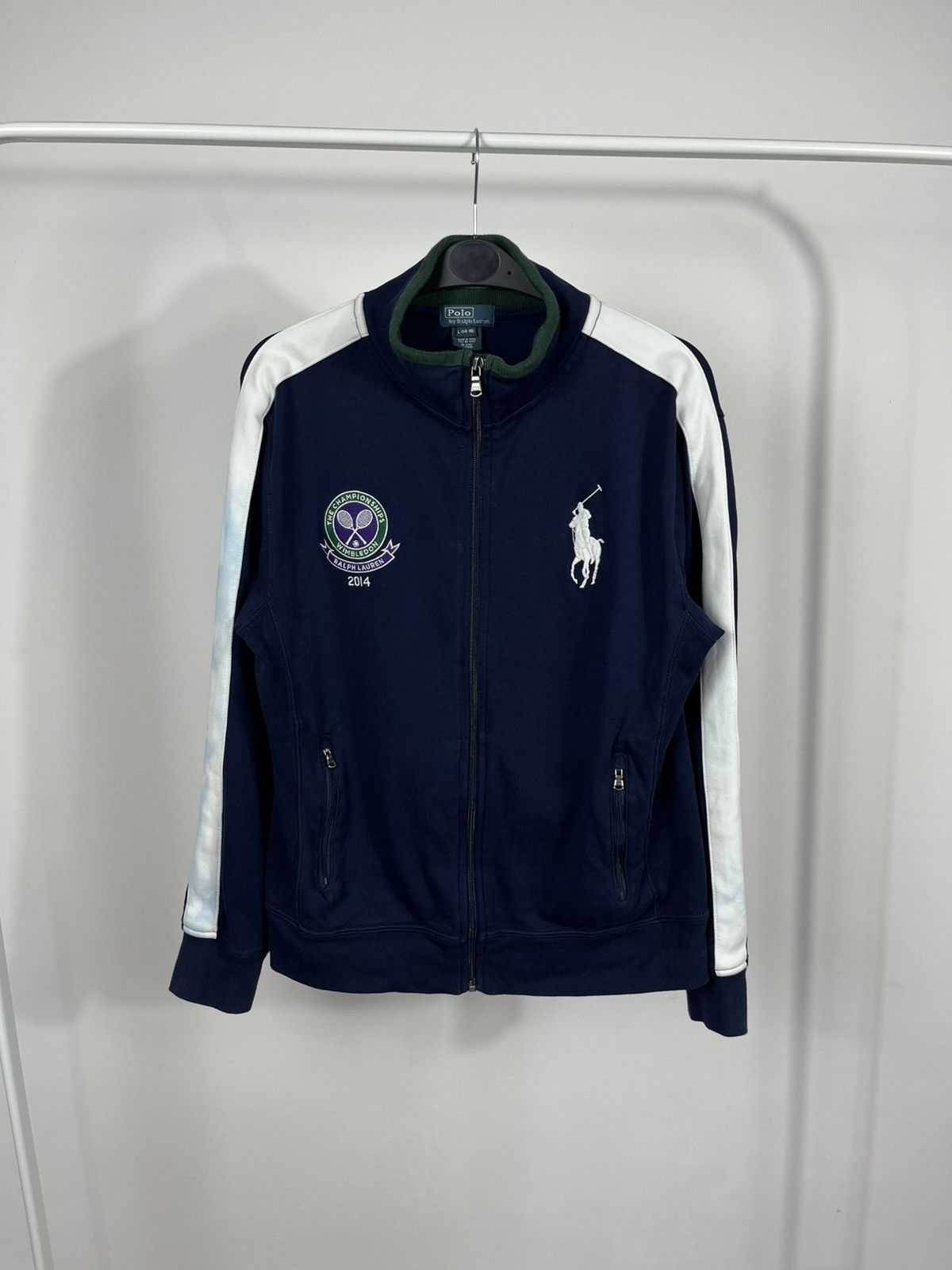 Polo Ralph Lauren Polo Ralph Lauren Wimbledon 2014 Zip Track Jacket Size M / US 6-8 / IT 42-44 - 1 Thumbnail