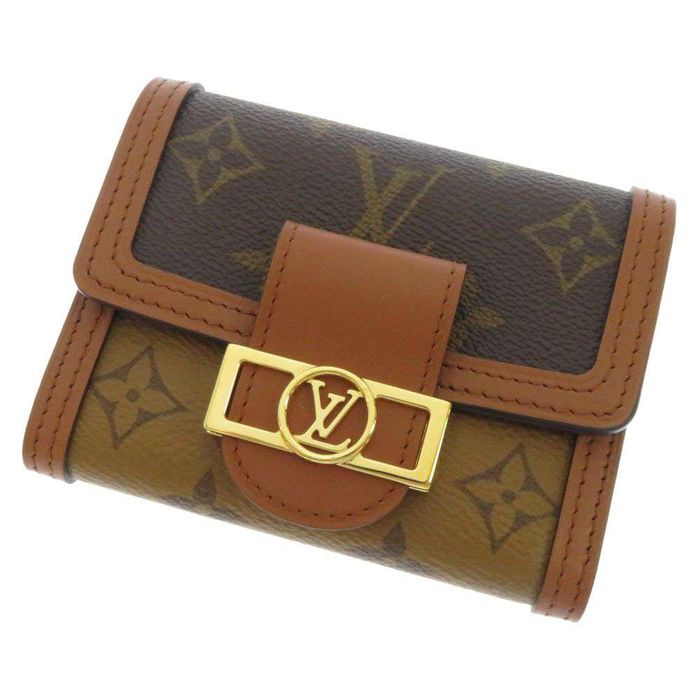 LOUIS VUITTON Trifold Wallet Monogram Giant Reverse