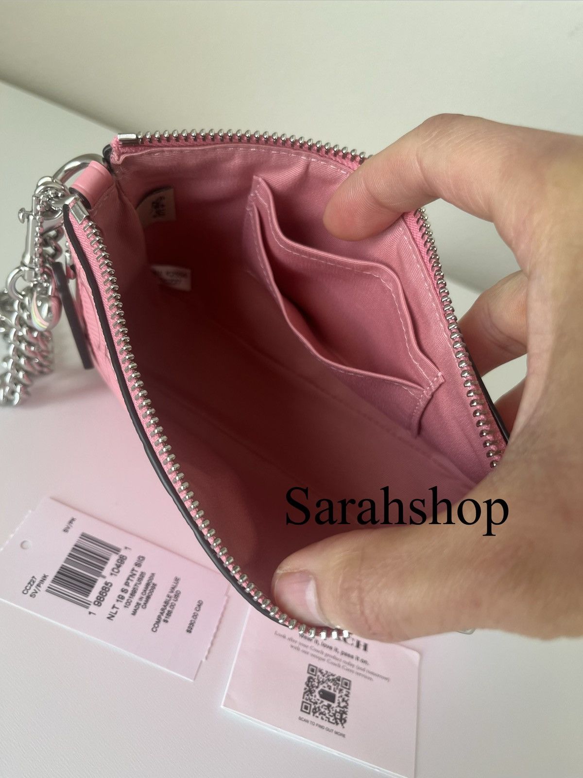 Coach Coach Nolita 19 In Signature Leather With Heart Charm Size ONE SIZE - 10 Thumbnail