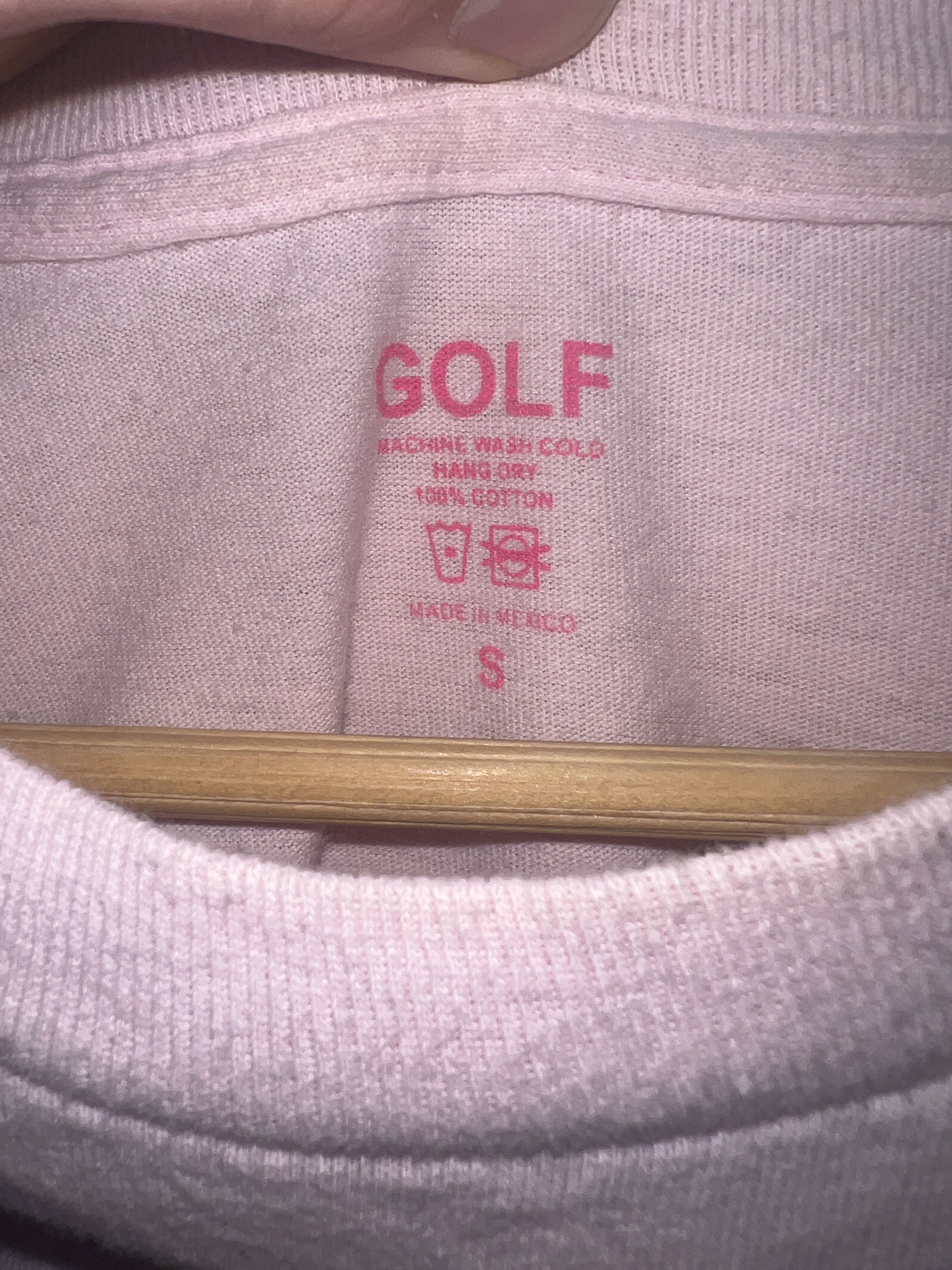 Golf Wang × Tyler The Creator Pink Blocky Golf Wang T-Shirt Size US S / EU 44-46 / 1 - 4 Thumbnail