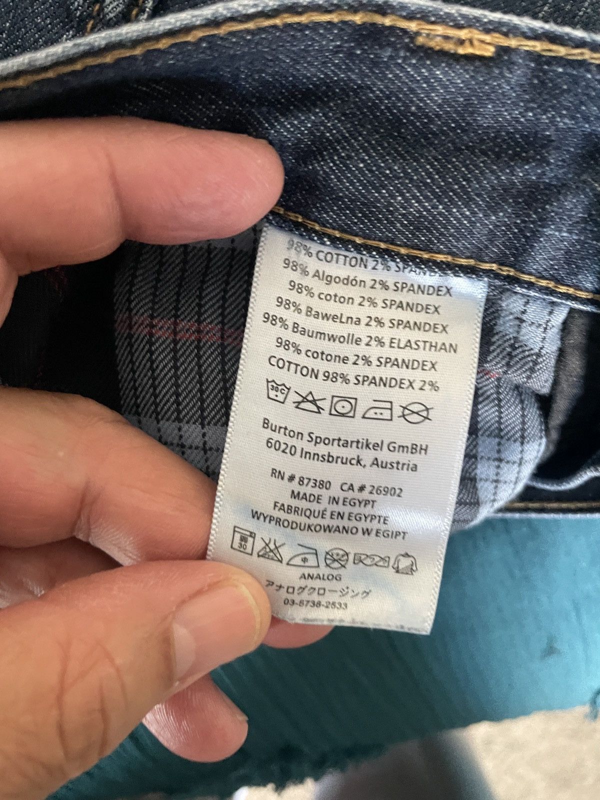 Analog Summit Jean ATF Straight leg fit Size US 32 / EU 48 - 5 Thumbnail