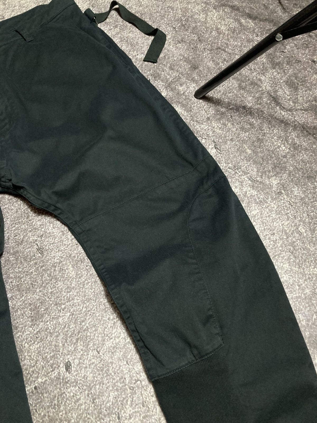 Helmut Lang Helmut Lang Black Biker Pants Techwear Archive Bondage Size US 34 / EU 50 - 4 Thumbnail