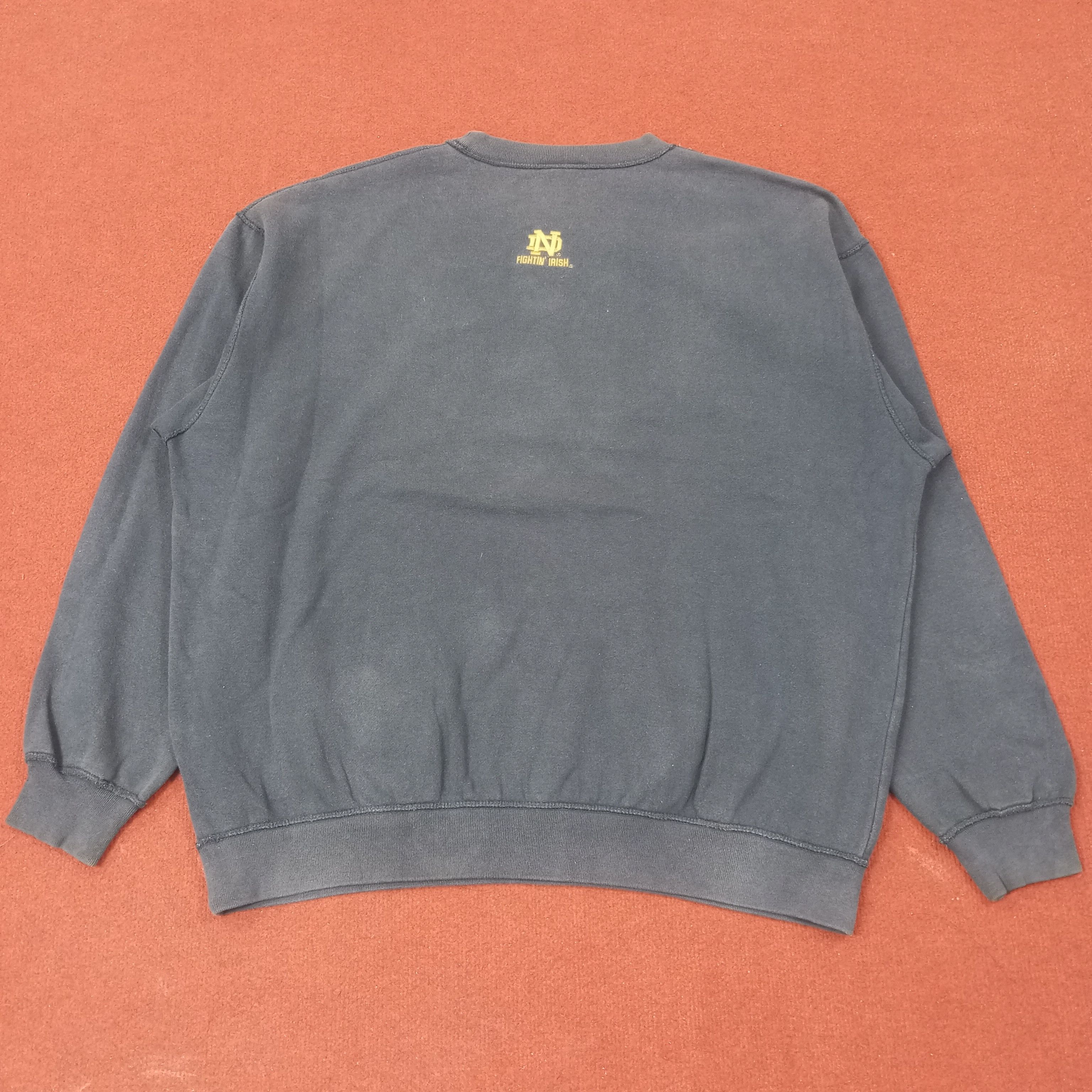 Vintage University Of Notre Dame x Lee Sweatshirt c250n12 Size US XXL / EU 58 / 5 - 6 Thumbnail