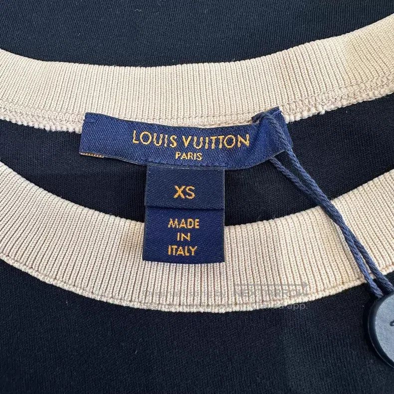 Louis Vuitton Louis Vuitton Black side big logo dress Size XS / US 0-2 / IT 36-38 - 5 Thumbnail