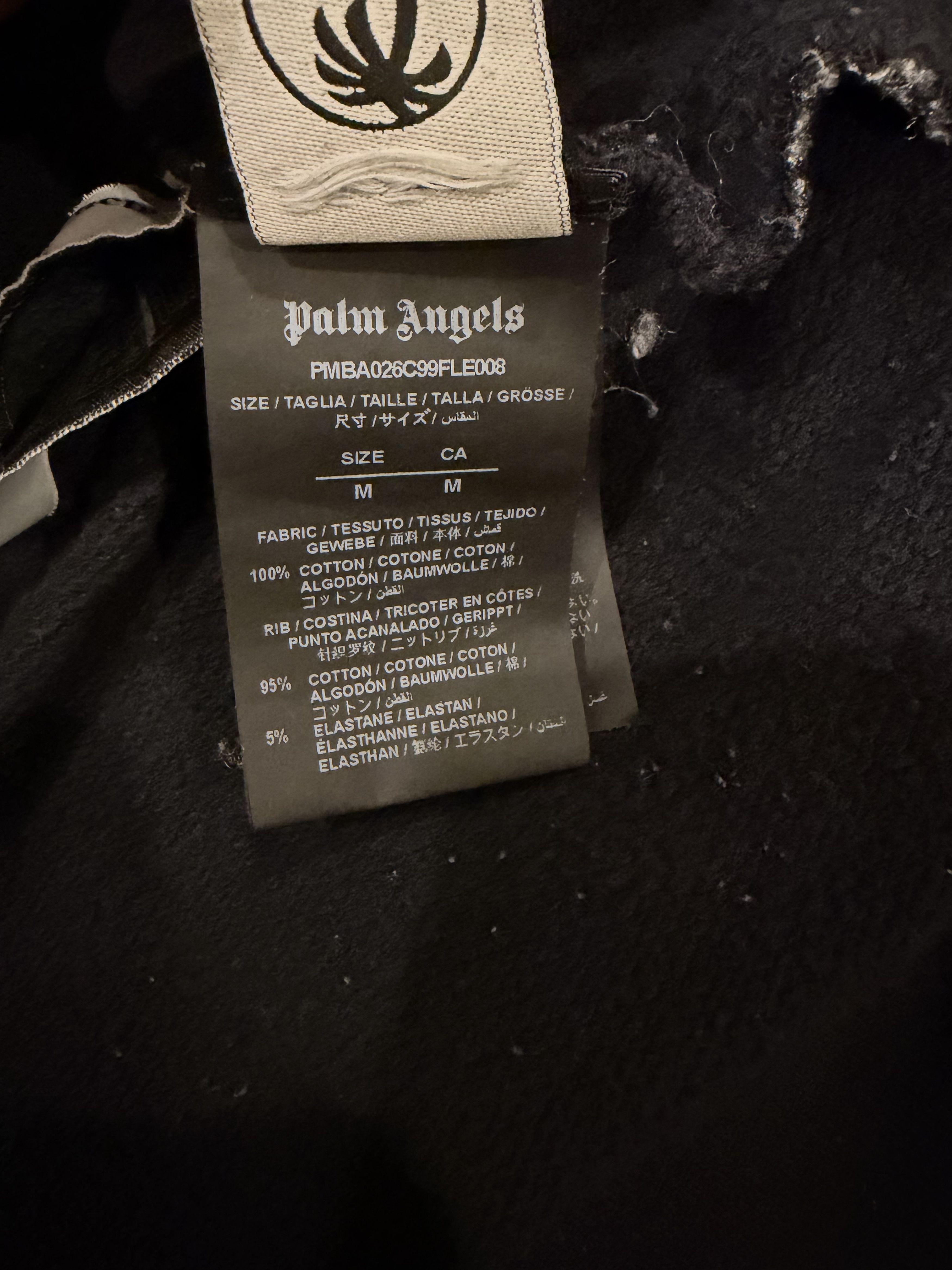 Palm Angels Palm Angels Star Sprayed Crewneck Size US M / EU 48-50 / 2 - 5 Thumbnail