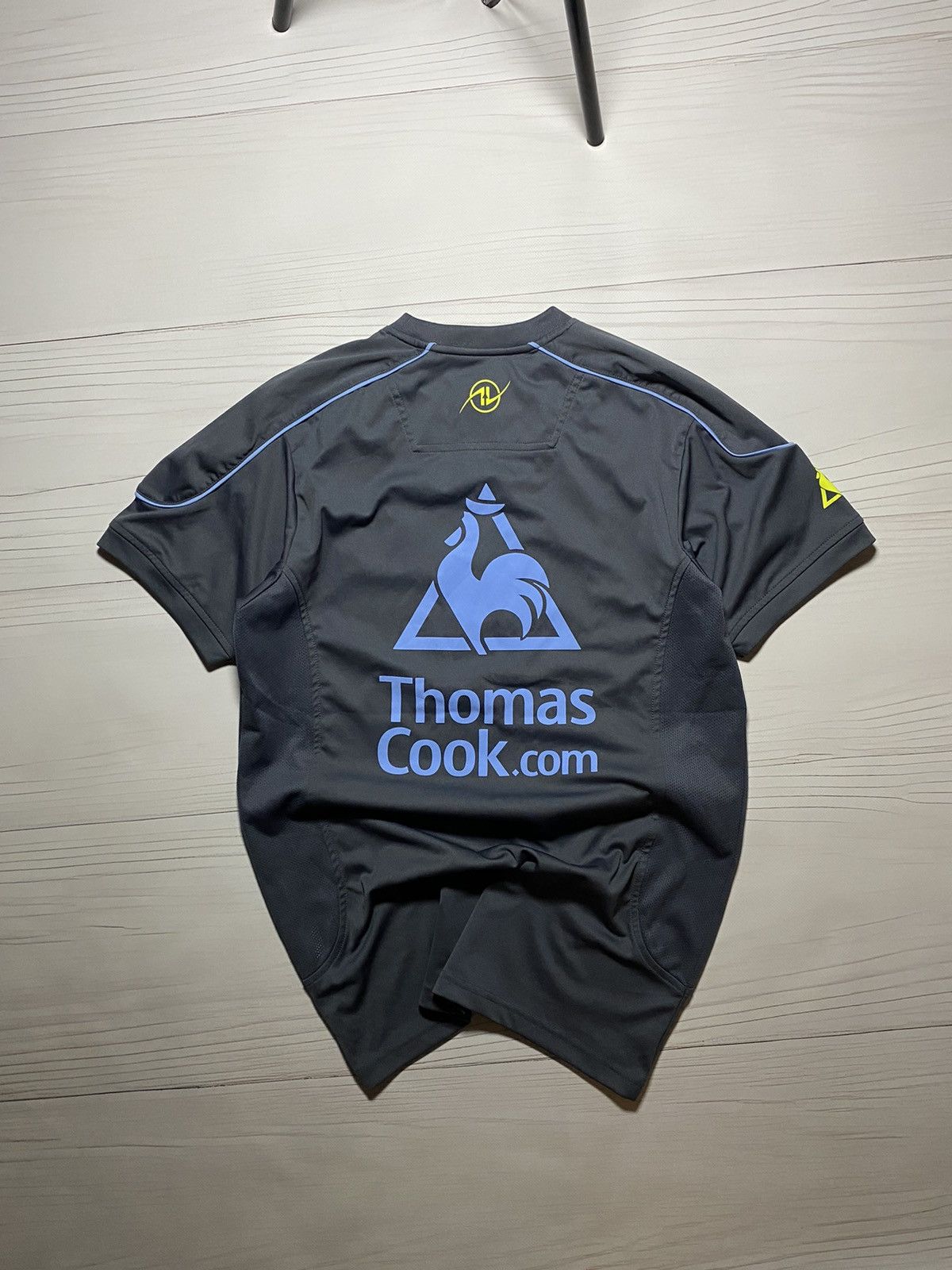 Le Coq Sportif × Vintage Vintage Manchester City training 2007 football y2k t shirt Size US M / EU 48-50 / 2 - 2 Thumbnail