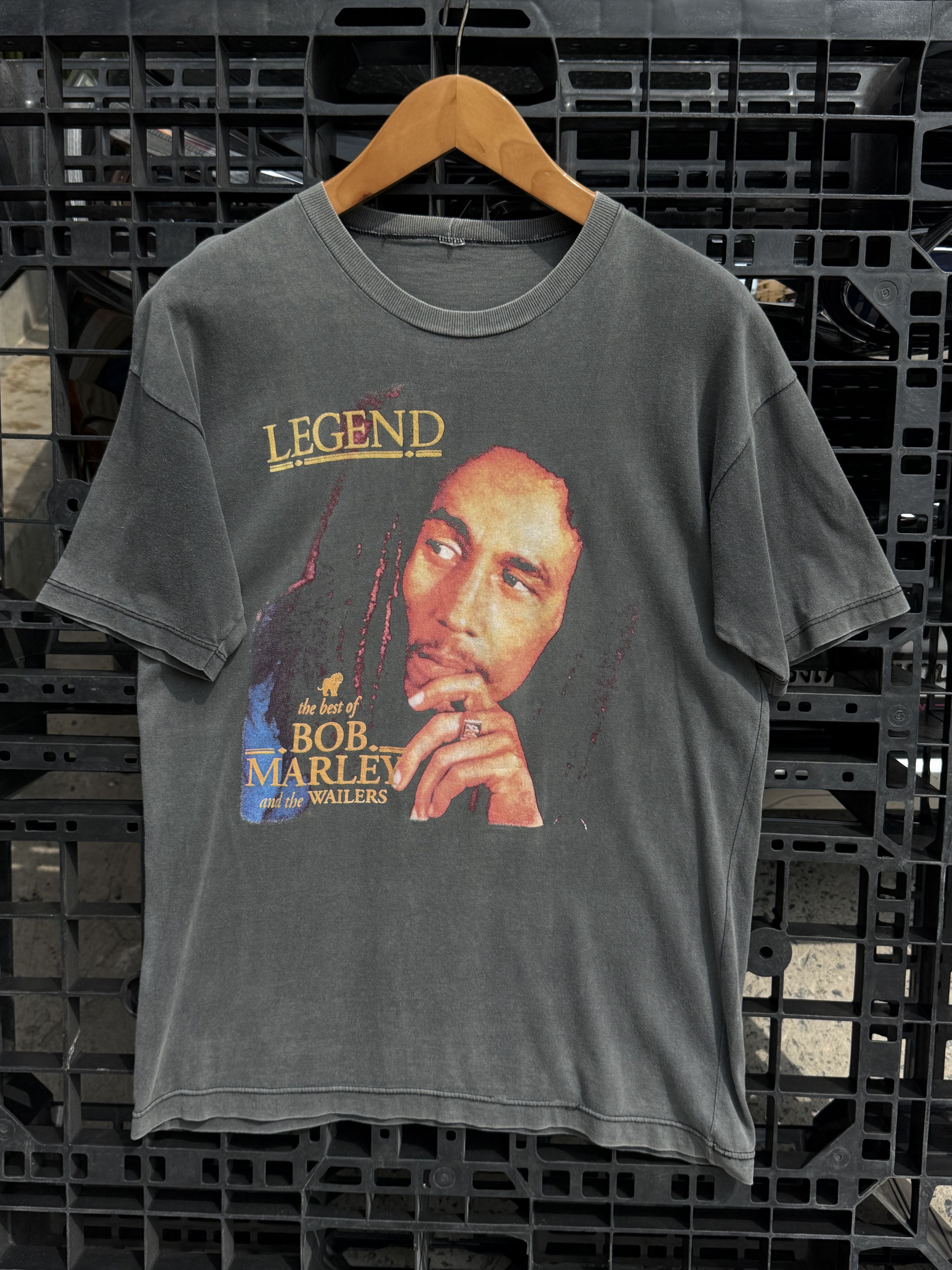 💥Vintage Bob Marley And The Wailers Legend Reggae T-Shirt
