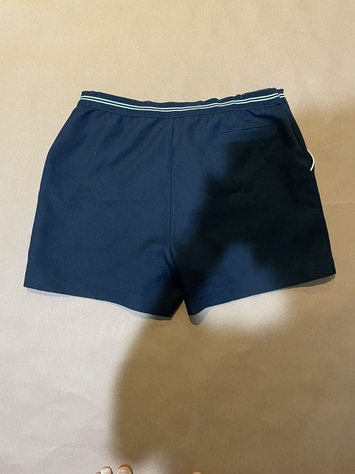Vintage Italian Navy Shorts Size US 33 - 2 Thumbnail