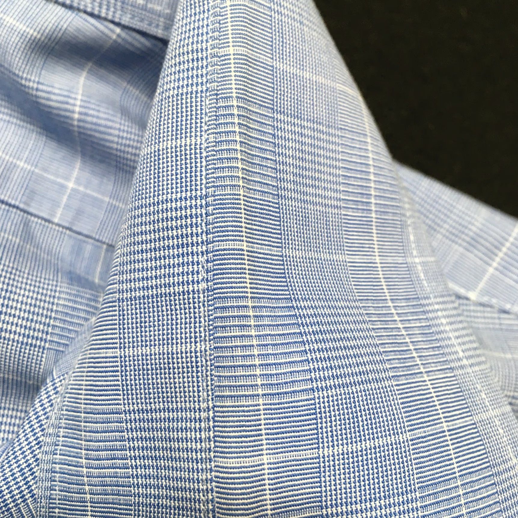Brooks Brothers BROOKS BROTHERS Men's BLUE Non Iron Dress Shirt Size 16 34 Pattern Check Collar Button-Down Regular White? Size US L / EU 52-54 / 3 - 4 Thumbnail