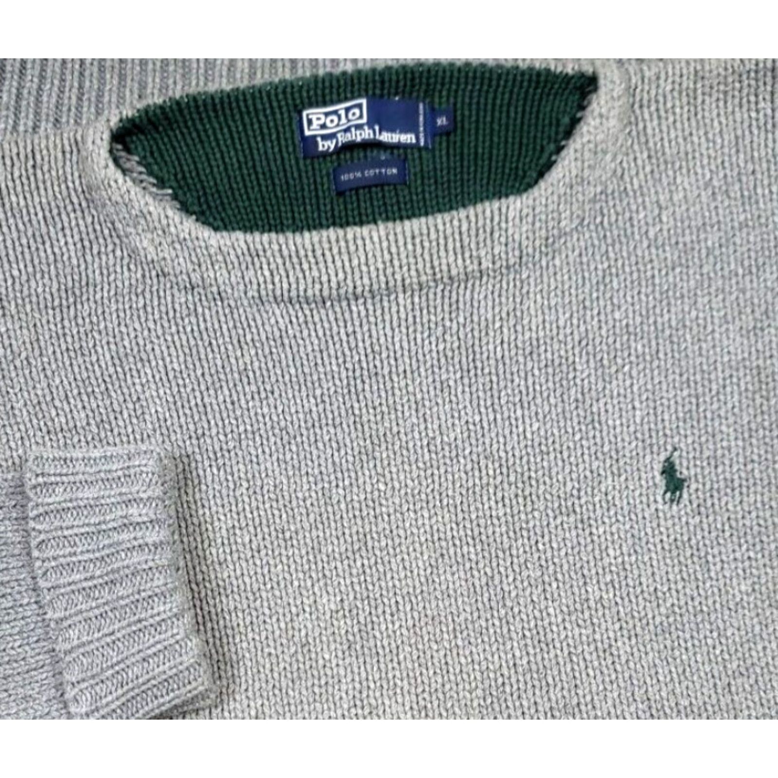 Polo Ralph Lauren VINTAGE Polo Ralph Lauren Sweater Shirt? Size US XL / EU 56 / 4 - 2 Thumbnail