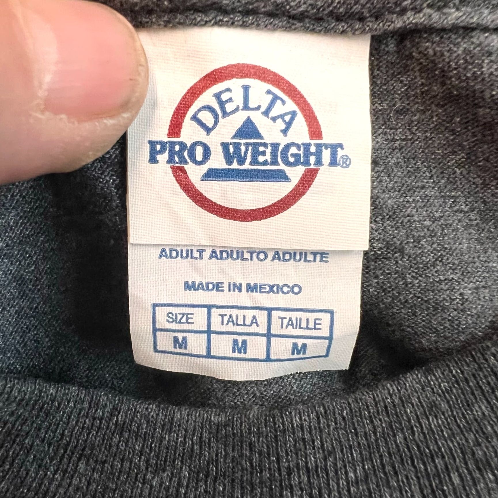 Delta VINTAGE Real Tree Outfitters Womens M Gray Pink Graphic Antler Logo Shirt Size M / US 6-8 / IT 42-44 - 5 Thumbnail