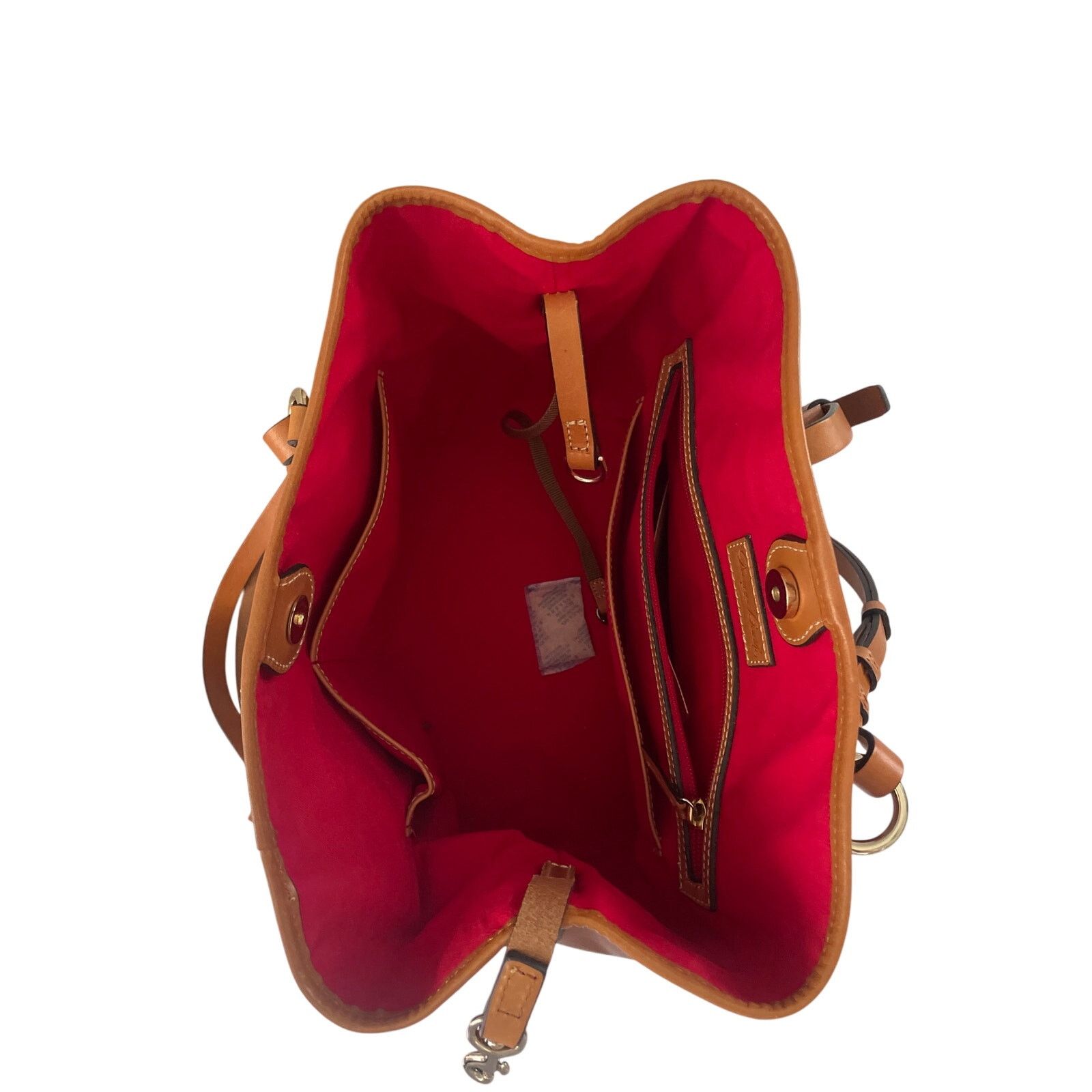 Dooney & Bourke Dooney and Bourke Briana Smooth Leather Shoulder Tote Purse Size ONE SIZE - 4 Thumbnail
