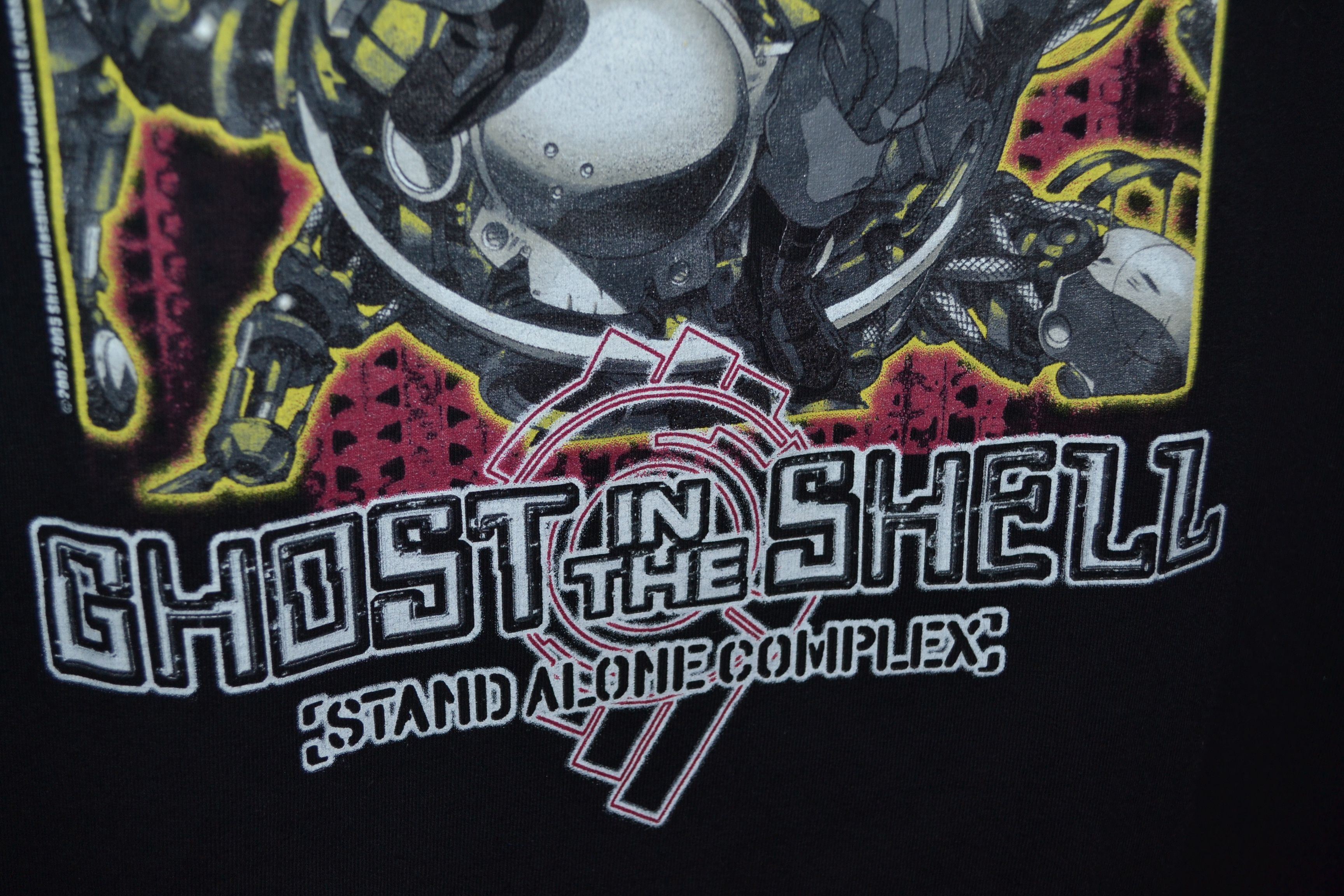 Anime Vintage 2005 Ghost In The Shell Stand Alone Complex XL Anime Size US XL / EU 56 / 4 - 2 Thumbnail