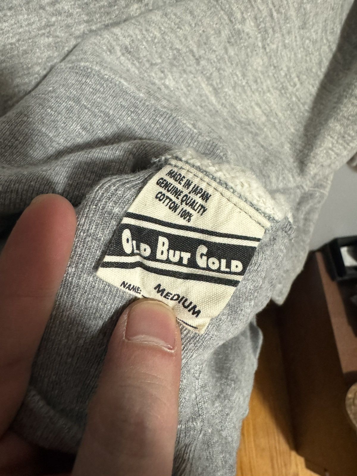 Japanese Brand × Loopwheeler Old But Gold Loopwheel Sweatshirt Size US M / EU 48-50 / 2 - 3 Thumbnail