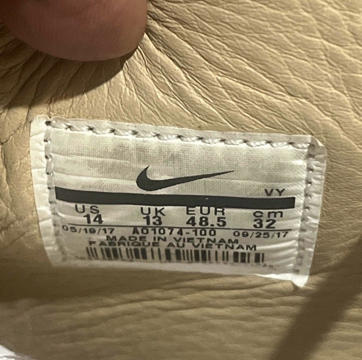 Just Don × Nike Just Don x Nike Air Force 1 High 'AFI00' 2017 Size US 14 / EU 47 - 6 Thumbnail