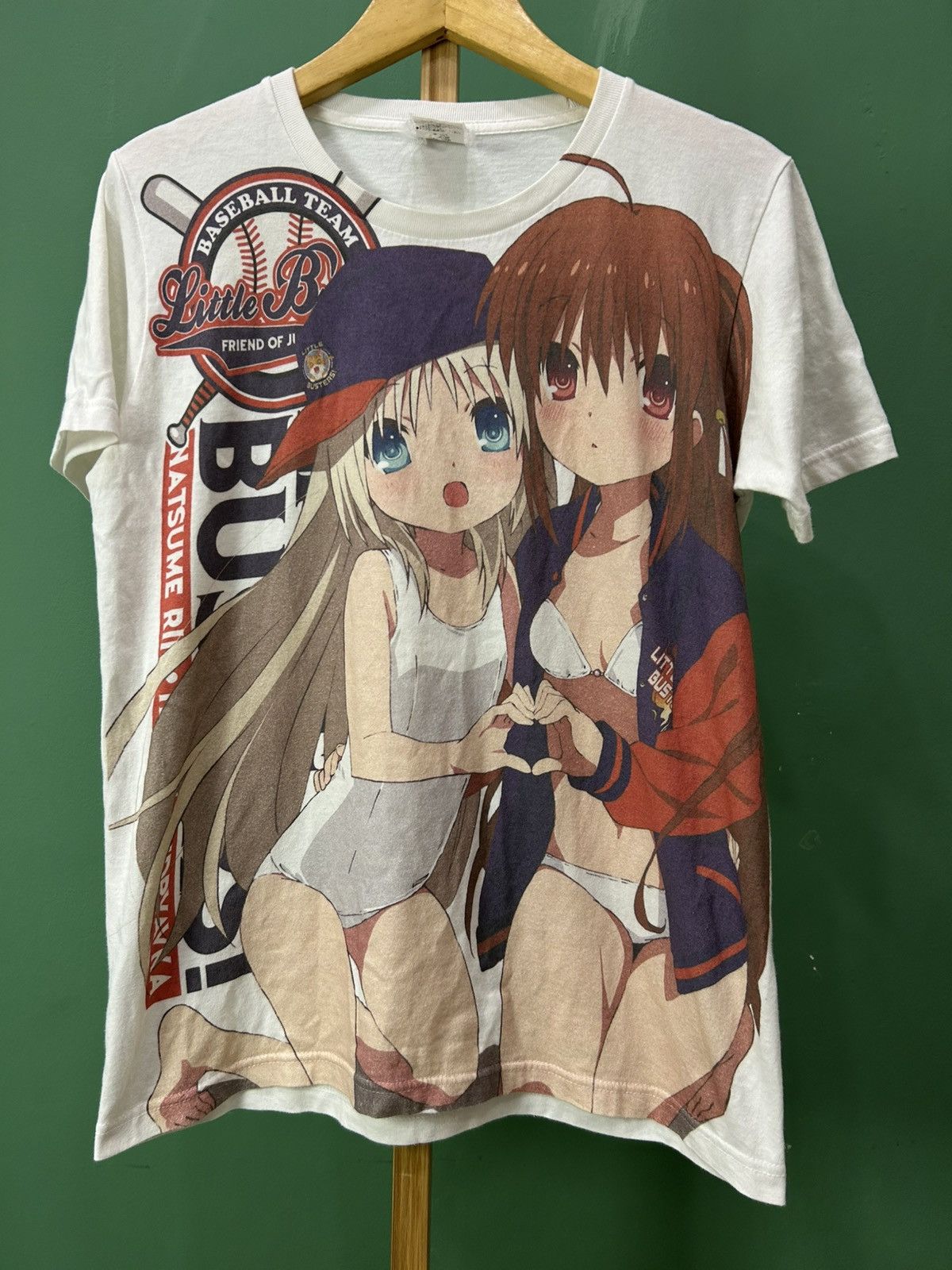 Little Busters Natsume Rin & Nomi Kudryavka Cospa Anime Tee