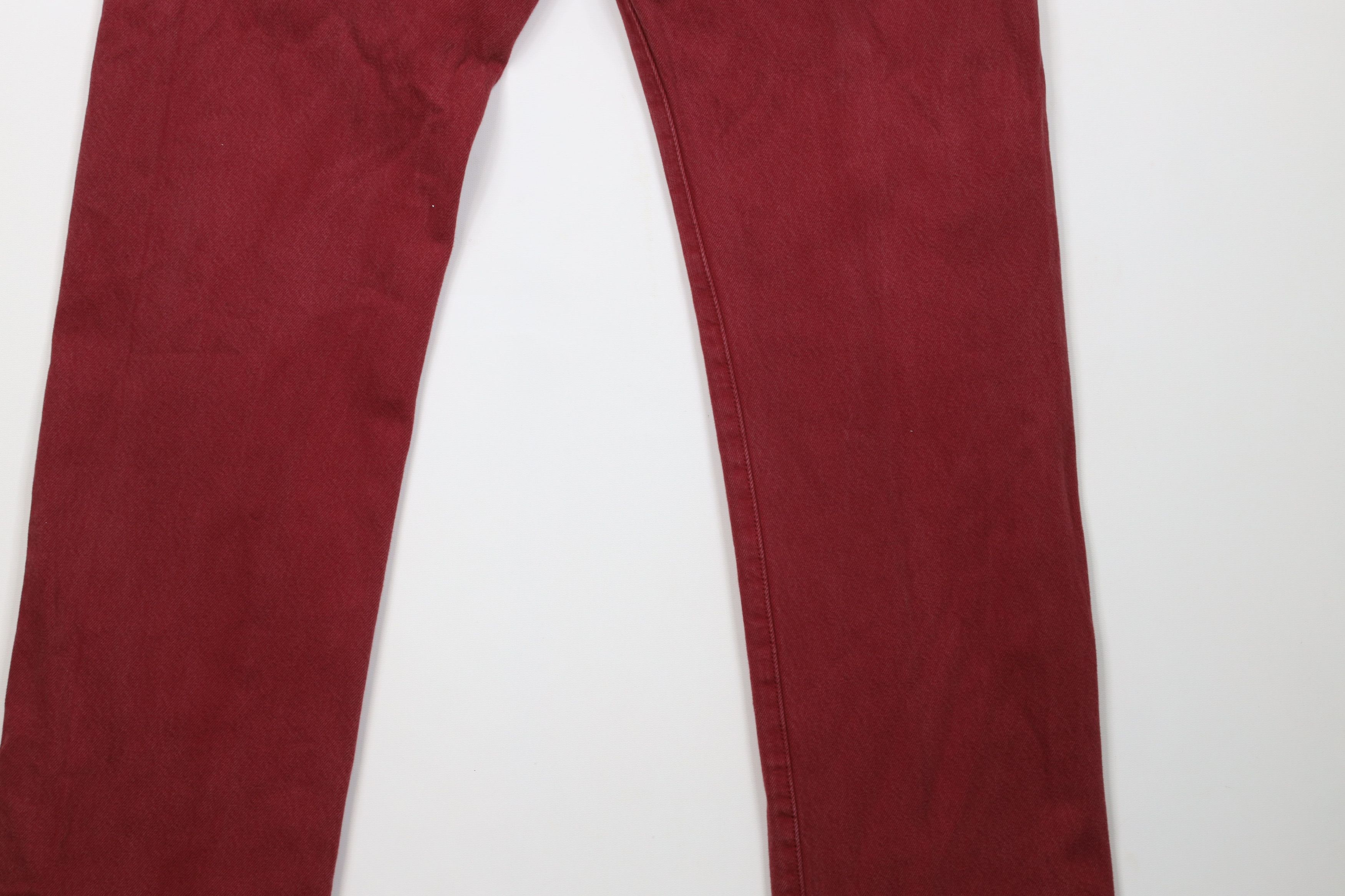 Levi's Vintage Y2K Levis 501xx Button Fly Original Fit Jeans Red Size US 34 / EU 50 - 14 Thumbnail