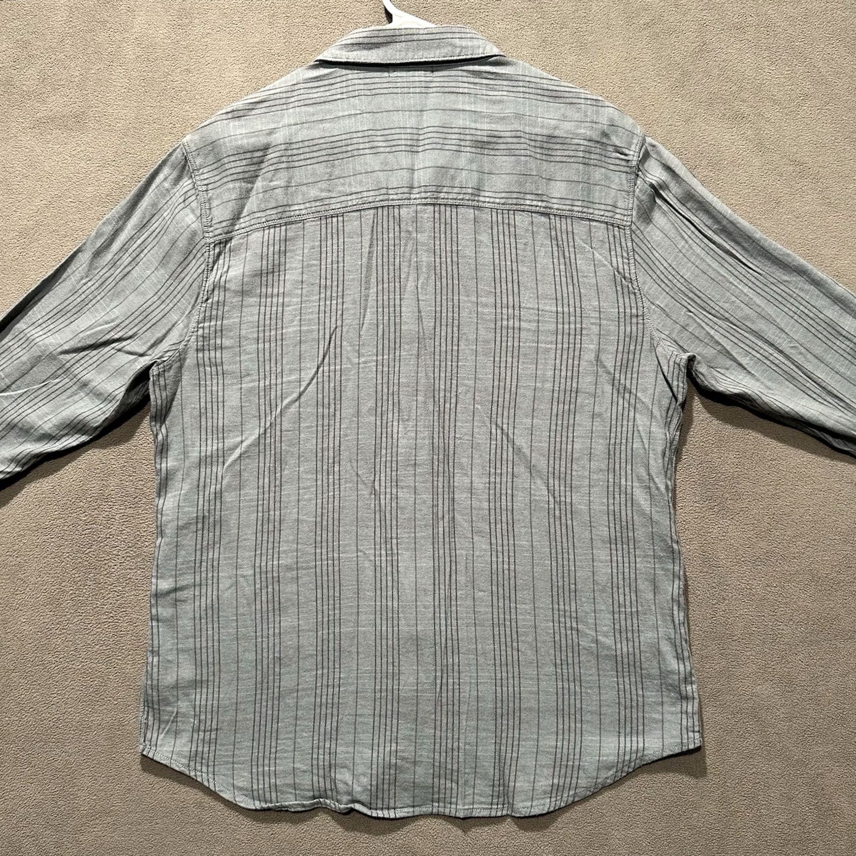 Paige Paige Everett Flannel Shirt Mens Large Blue River Mist Plaid Soft Button Up EUC Size US L / EU 52-54 / 3 - 2 Thumbnail