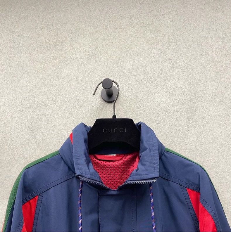 Gucci Gucci Color-blocked windbreaker jacket 2502-Nextarrow Size US S / EU 44-46 / 1 - 4 Thumbnail