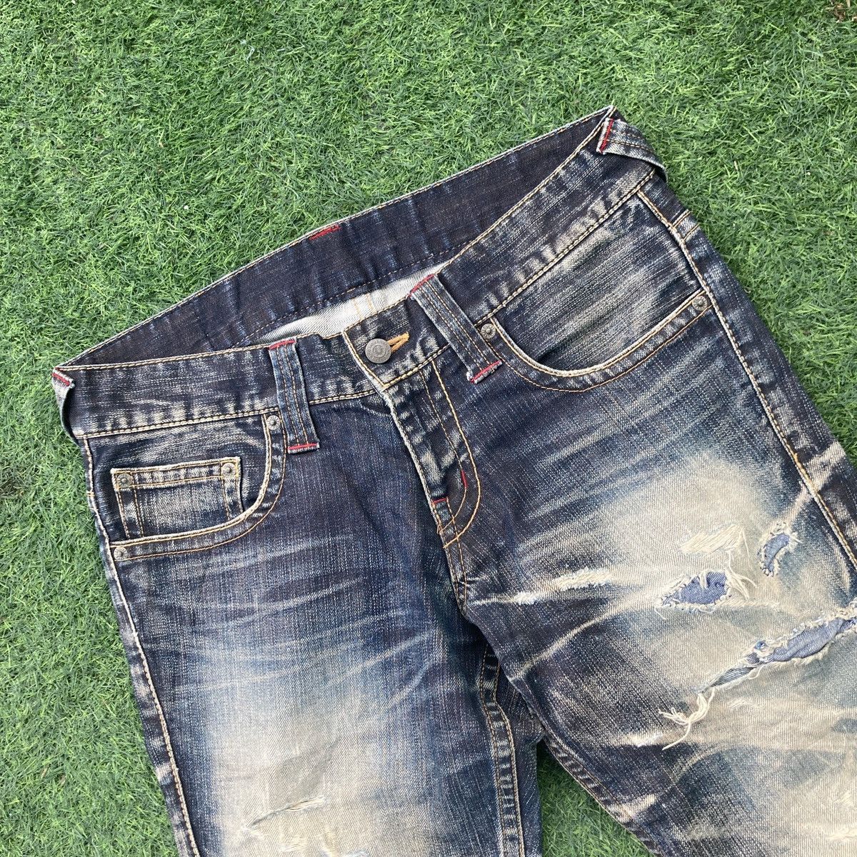 Tornado Mart TORNADO MART TWISTED FLARED LOW RISE BOOTCUTS DENIM Size US 33 - 3 Thumbnail