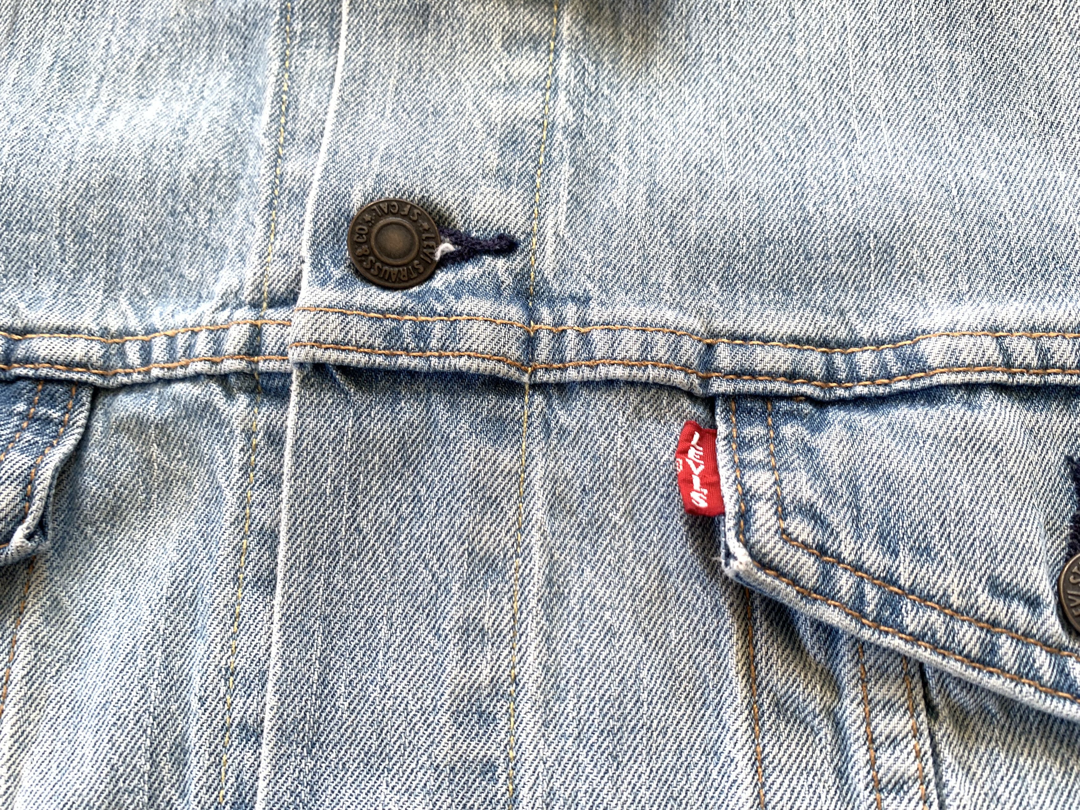 Levi's Levi’s Premium Light Blue Stretch Denim Jacket Size US M / EU 48-50 / 2 - 5 Thumbnail