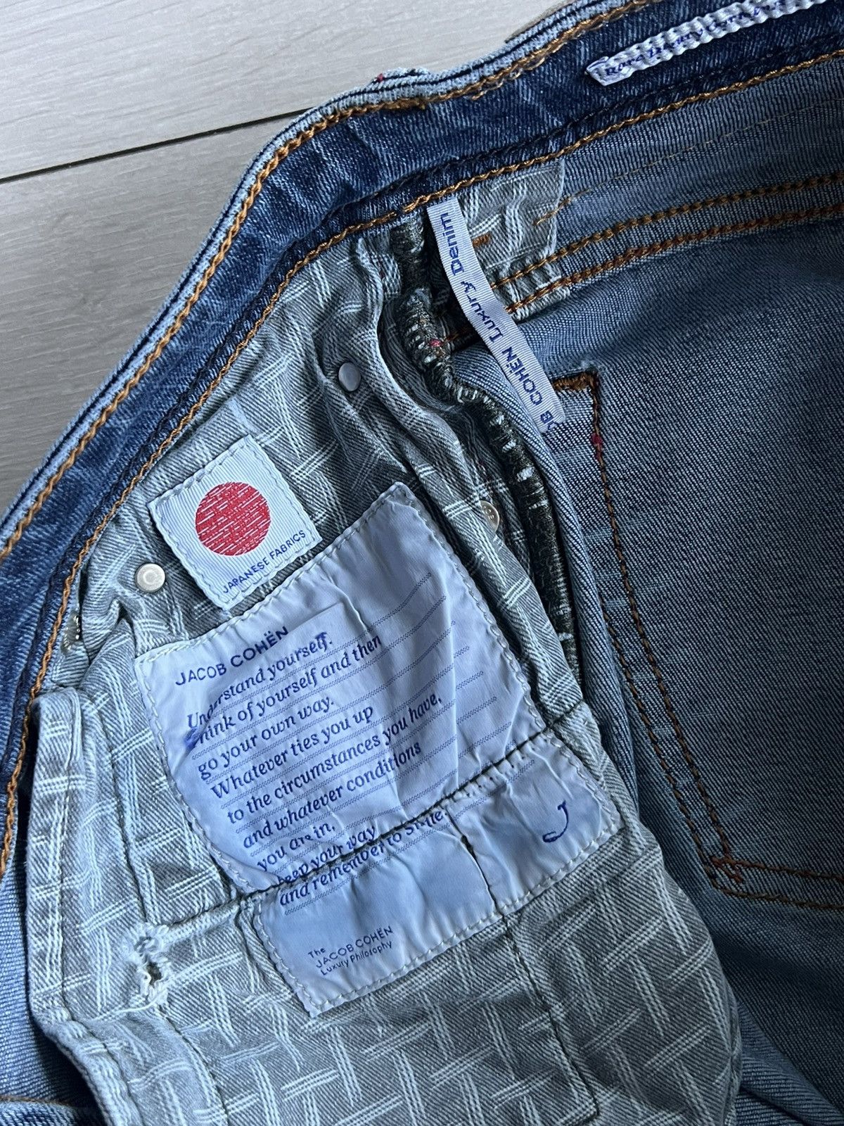 Jacob Cohen Jacob Cohen Rare Exclusive Handmade Denim Jeans Size US 31 - 10 Thumbnail