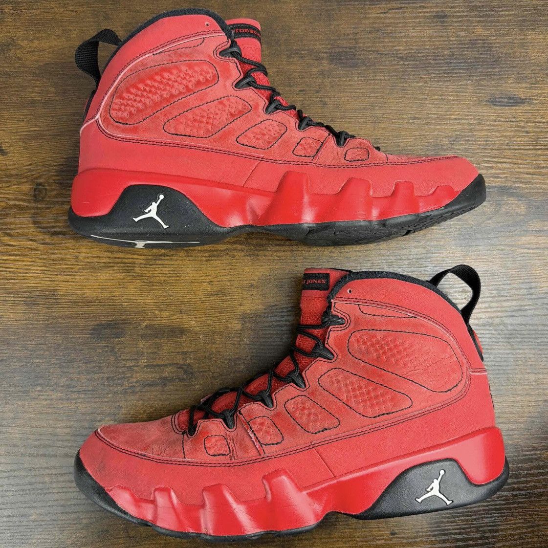 Jordan Brand Air Jordan 9 Retro Motorboat Jones Size 9 302370-645 Red OG Size US 9 / EU 42 - 3 Thumbnail