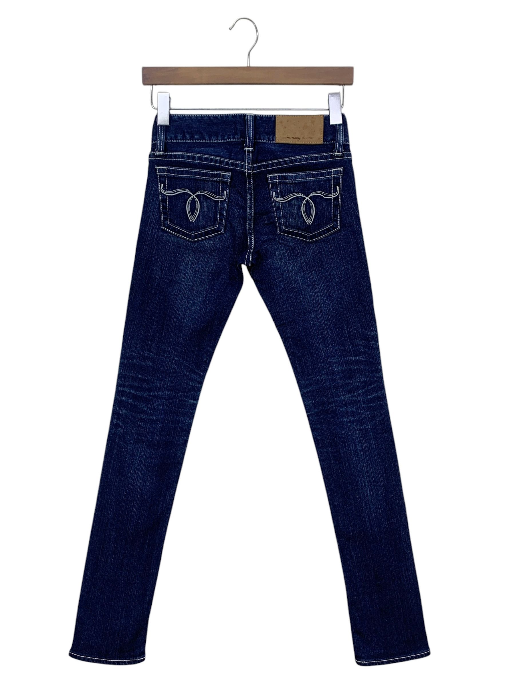 Japanese Brand × MOUSSY Moussy Jeans Skinny Jeans Low Rise Jeans Size 25" / US 0 / IT 36 - 1 Thumbnail