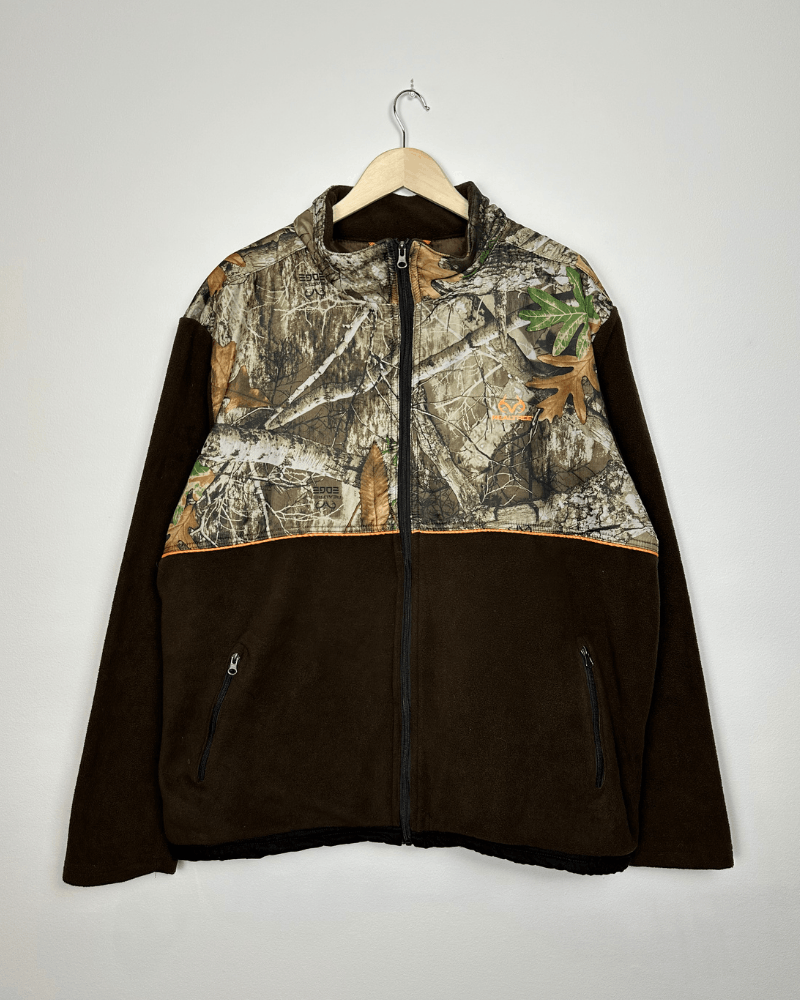 Realtree RealTree Camo Fleece Men's Full-Zip Jacket - Size 2XL / XXL Size US XXL / EU 58 / 5 - 3 Thumbnail