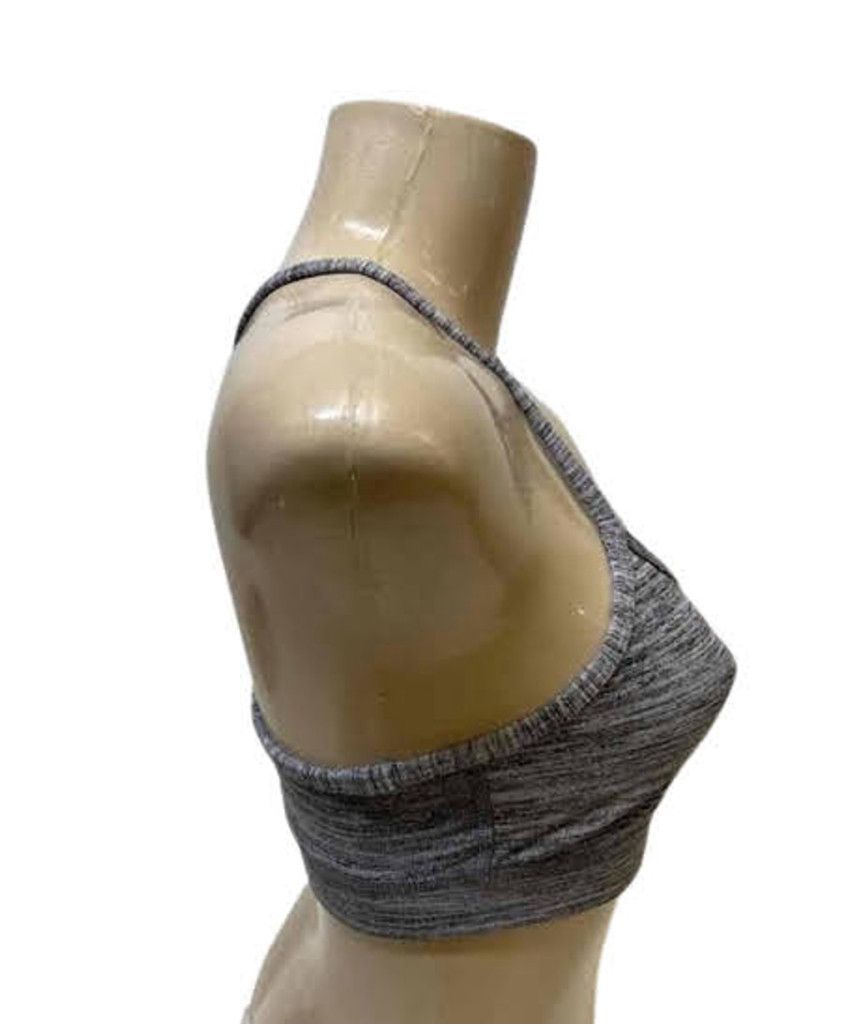 Lululemon Lululemon Flow Y Sports Bra Grey Size 4 Size ONE SIZE - 2 Thumbnail