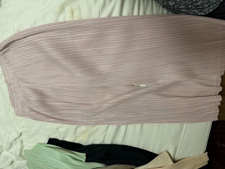 Issey Miyake Issey Miyake size:3 Cherry Blossom Pink Straight-leg Pants Size 31" - 2 Thumbnail