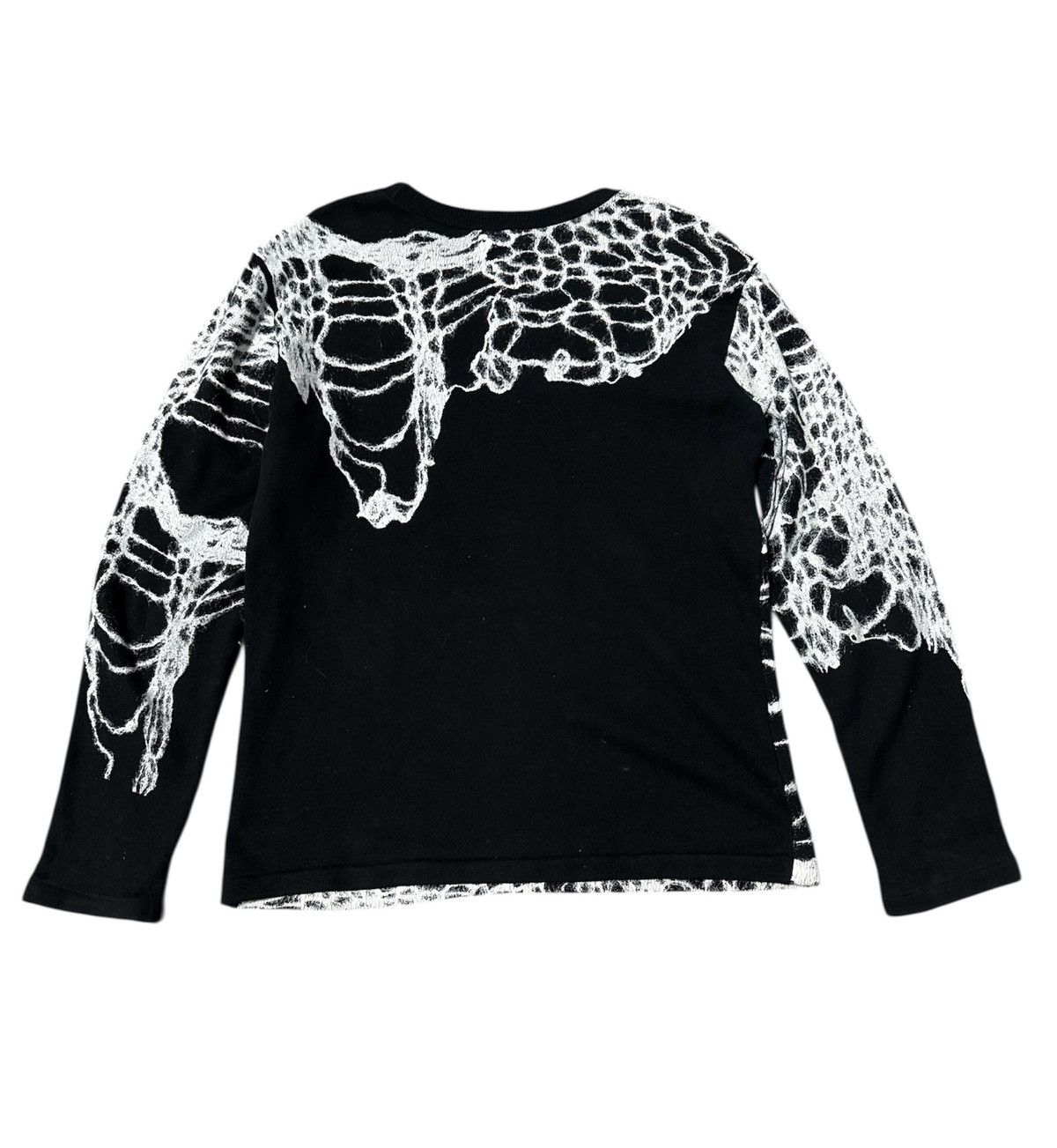 If Six Was Nine 2000s Milkboy 'SPIDER-WEB' Pattern long sleeve Size US M / EU 48-50 / 2 - 4 Thumbnail