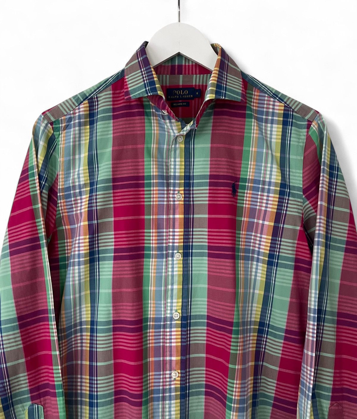 Flannel × Polo Ralph Lauren Polo Ralph Lauren Relaxed Fit Logo Shirt Women's Size 6 Size M / US 6-8 / IT 42-44 - 3 Thumbnail