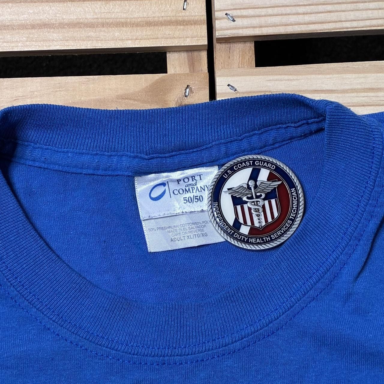 Other Vintage Prophets, Priests & Kings Blue Jesus Tee Size XL Size US XL / EU 56 / 4 - 4 Thumbnail