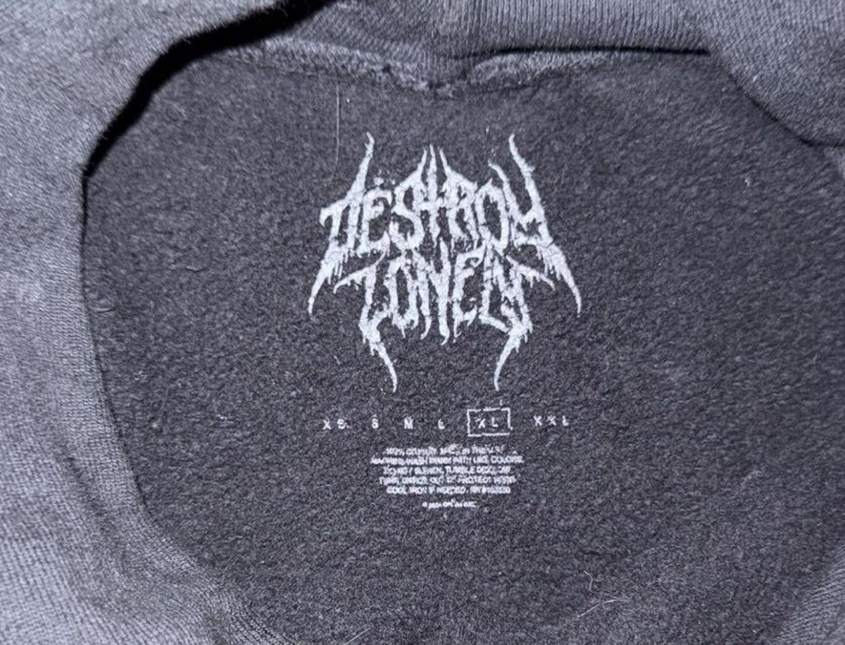 Other destroy lonely love last forever mud metal hoodie Size US XL / EU 56 / 4 - 3 Thumbnail